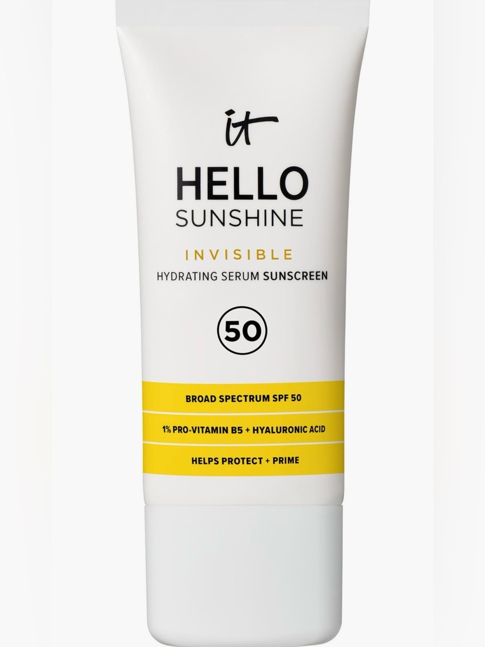 IT Cosmetics Hello Sunshine Invisible Face Sunscreen SPF 50